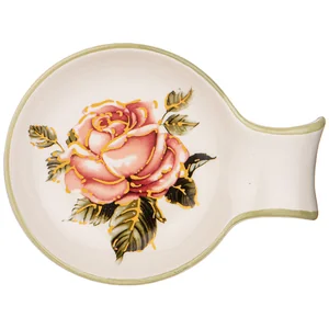 Lefard Подставка Под Ложку Корейская Роза 15*11,5 См. Высота=2,5 См 358-2072