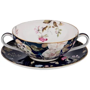 Lefard Бульонница С Блюдцем Кобальт 450 Мл 86-2360