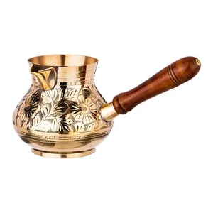 Lefard Турка Резная Graving 650мл. Латунь 733-108