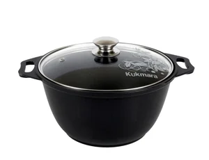 KUKMARA Кастрюля 4л со стеклянной крышкой АП к41а