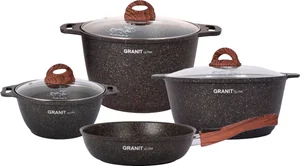 KUKMARA Подарочный набор кухонной посуды №19, АП линия Granit Ultra(original) пнкп19го