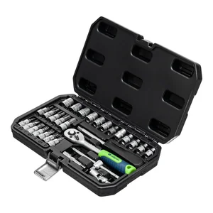 Сибртех Набор инструментов, 1/4, пластиковый кейс, 29 предметов 13392