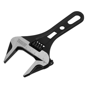 Denzel Ключ разводной 185 мм, CrV, кованый, укороченная рукоятка 15754