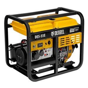 Denzel Генератор дизельный DES-55E, 5,5 кВт, 230 В, 11 л, электростартер 94414