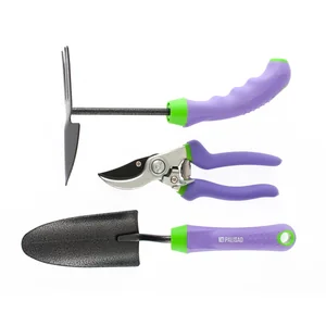 Palisad Набор садового инструмента, обрезиненные эргономичные рукоятки, 3 предмета, Era, 62903