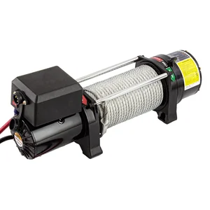 Denzel Лебедка автомобильная электрическая LB-3000.3.6 т, 3.4 кВт, 12 В 52023