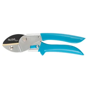 PALISAD Секатор с наковальней, 205 мм, усиленный, рукоятки в ПВХ-оболочке, Luxe, 605245