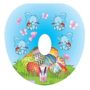 МУЛЬТИ-ПЛАСТ Сиденье для унитаза детское мягкое MPG4883 с рисунком