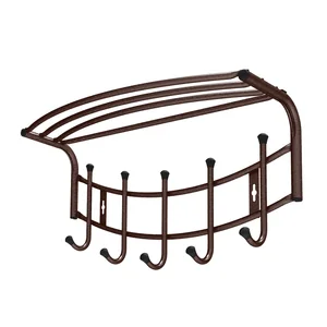 НИКА Вешалка настенная ВНП4/А МЕДНЫЙ АНТИК