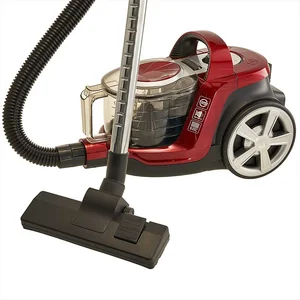 DELTA Пылесос без мешка для сбора пыли СУПЕРЦИКЛОН 2800 Вт LUX DE-3502 красный