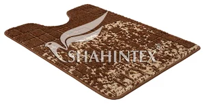 SHAHINTEX Коврик 60*80 ШОКОЛАДНЫЙ для ТУАЛЕТА 00-00006472