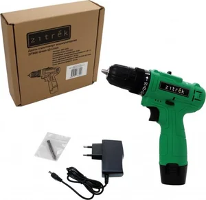 Zitrek Дрель-шуруповерт аккумуляторная Green 12-Li-ion (12В, Li-ion аккумулятор, бита) 063-4041