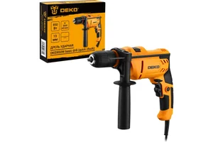 DEKO Дрель ударная сетевая DKID850W с быстрозажимным патроном, 850Вт 063-4155