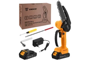 DEKO Пила цепная аккумуляторная DKCHS 20-6, 20В, 2x2.0Ач 063-4309
