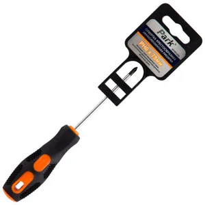 Park Отвертка Strom PH0х7,5см, двухкомпонентная рукоятка OTV014DK, крестовая. 356014-SK