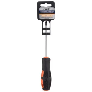 Park Отвертка Strom PH1х10см, двухкомпонентная рукоятка OTV008DK, крестовая. 356008-SK