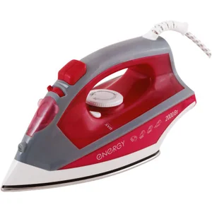 ENERGY Утюг EN-328 бордовый (2000Вт, пар, спрей, пар.удар, самооч., стальная подошва) 270053-SK