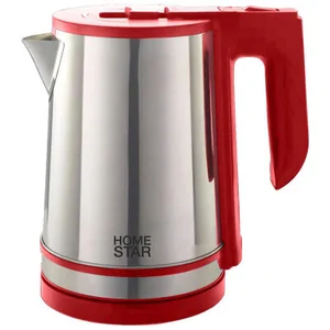 HOMESTAR Чайник HS-1039 (1,8 л) стальной, вишнёвый. 105219-SK