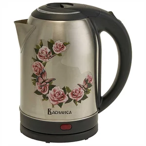 ВАСИЛИСА Чайник электрический 1500 Вт, 2 л ВА-1037 черный