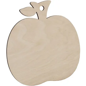 MALLONY Доска разделочная фанера малая Яблоко 25*24*0,5 см. 107013-SK