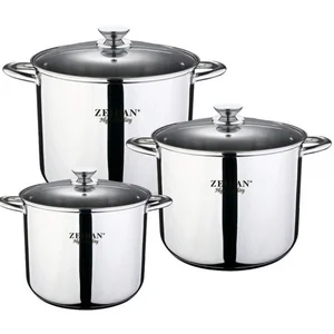 ZEIDAN Посуда 6пр. Z-50642 14,0л 16,0л 18,5л