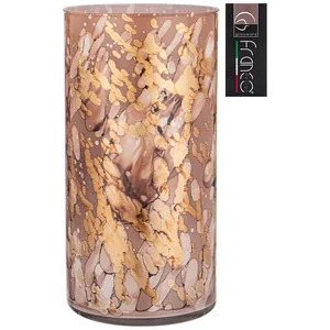 Lefard Ваза Cilindro Aurora Brown Высота 30см Диаметр 15см. 316-1765
