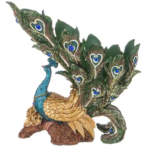 Lefard Подставка Декоративная Под Бутылку Павлин 26х12х26,5см. 146-1740