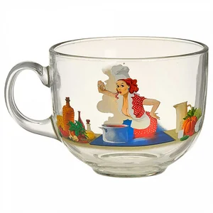 ДЕКОСТЕК Кружка для бульона 480 мл 2027-Д Стряпуха