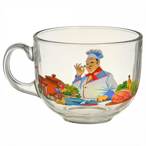 ДЕКОСТЕК Кружка для бульона 480 мл 2027-Д Шеф-повар