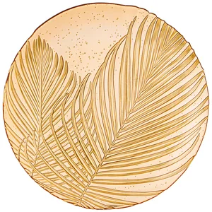 Lefard Блюдо Bohemia Amber 33см Мал. 336-109