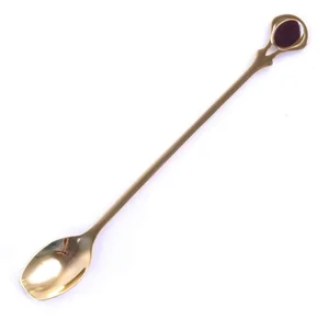 TimA Ложка кофейная 18см.Золото DJ100602-01Т/DJ101015-1T