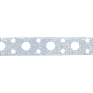 Сибртех Лента перфорированная, вентиляционная, прямая, 0.55 мм, LP V, 1.7 см х 25 м, цинк Россия 46549