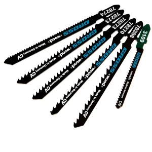 Gross Набор полотен для электролобзика по дереву, 6 шт, DIY, пластиковый кейс 78291