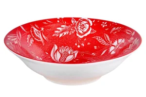 Коралл Салатник 17см.Тюльпаны красный TC13004176 HCS-921