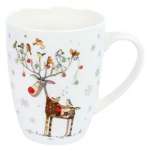 КОРАЛЛ Кружка 400мл.Новогодний олень B031-A07227
