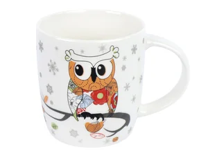 КОРАЛЛ Кружка 340мл.Совушка B206-A07228AB