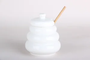 КОРАЛЛ Банка c ложкой для меда 5513