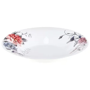 Коралл Тарелка глубокая 21,5см.Fleur MF0009