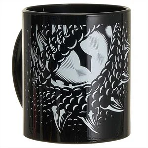 DELTA Кружка-оберег 300 мл 1208/DPP Глаз дракона черный/белый СИМВОЛ ГОДА