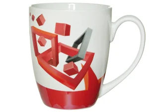 КОРАЛЛ Кружка 390мл.Геометрия T455/geom