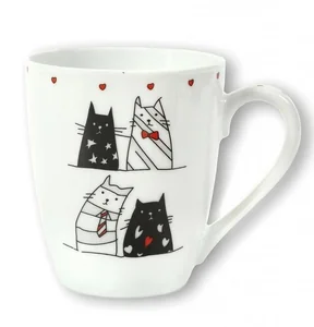 КОРАЛЛ Кружка 390мл.Коты BRSD024-721