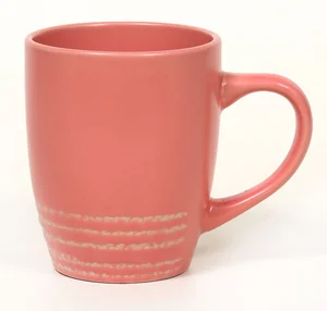 КОРАЛЛ Кружка 390мл.Меланж розовый BM12Mp