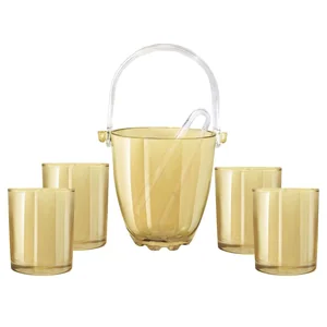 ГУСЬ ХРУСТАЛЬНЫЙ Набор 5пр. Янтарь C-628/405/S