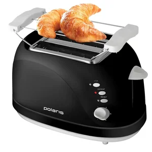POLARIS Тостер PET-0702L (улыбка на тосте) черный