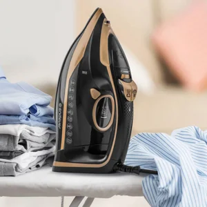 ENDEVER Утюг Delta-226 черный/бежевый