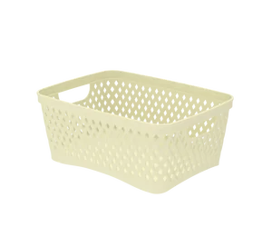 Альт-платс Корзинка Ромбики M (290×210×120мм) (ваниль) АП 445