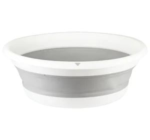 М-пластика Таз ФЛЕКС 10 л складной СМОКИ М 2502