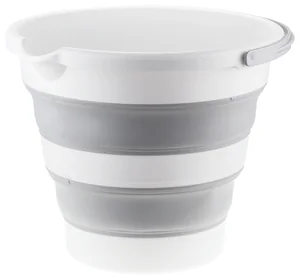 М-ПЛАСТИКА Ведро ФЛЕКС 10 л складное СМОКИ М 2413