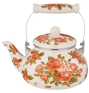 Lefard Чайник Agness Эмалированный, 2,5 Л, Серия Корейская Роза. 934-396