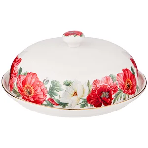 Lefard Блюдо Круглое С Крышкой Маки 23 См 104-777